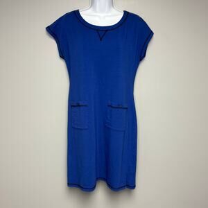 T by Talbots Sleeveless Terry Sporty Active Beach Cover-Up Dress Womens Sz M